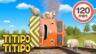 TITIPO TITIPO🚂 | BEST Episodes Compilation #4 | Hindi Cartoons | टीटीपो टीटीपो हिंदी