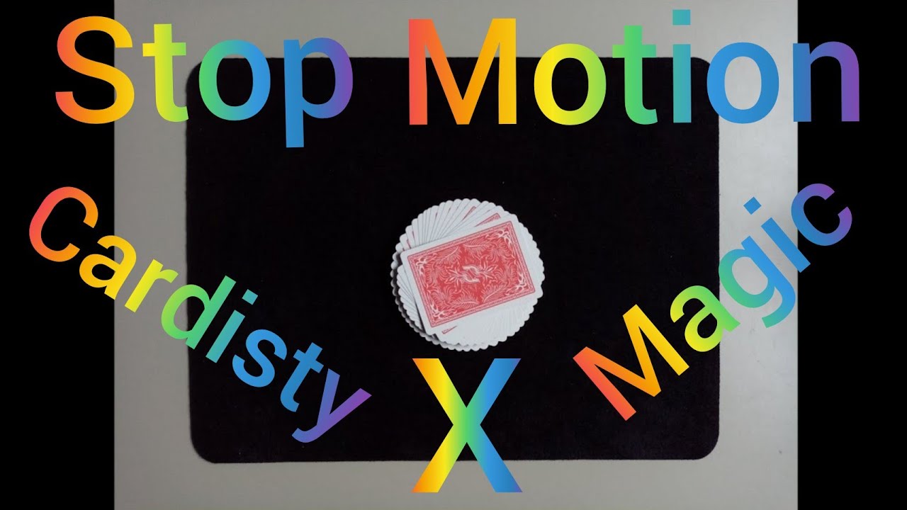 Stop Motion Cardistry X Magic #1 - YouTube