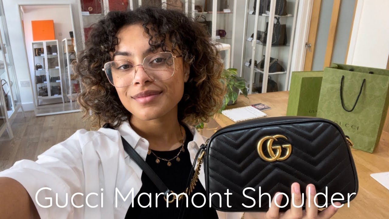 My Honest Gucci Marmont Shoulder Bag Review + How to Style · Le