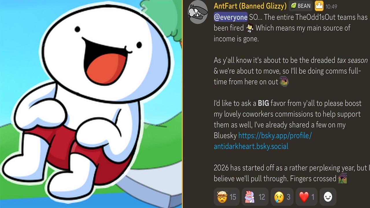 TheOdd1sOut Situation Is Sad