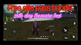 Free Elite Pass Bundle 26Th Day Treasure Box