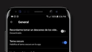 Como activar el Dark Mode en Youtube (Android) 2018