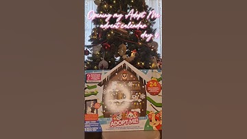 Opening my ADOPT ME advent calendar DAY 4