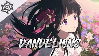Dandelions |  シドNightcore (Lyrics)