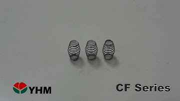 Compression spring W.D 0.2mm｜CNC Compression Spring Machine CF-310｜YHM