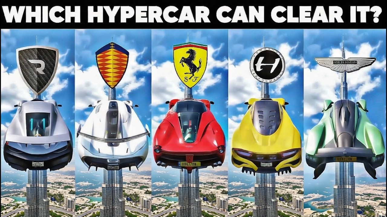 Can Hypercars Clear The Burj Khalifa? | FH5 Jump Challenge