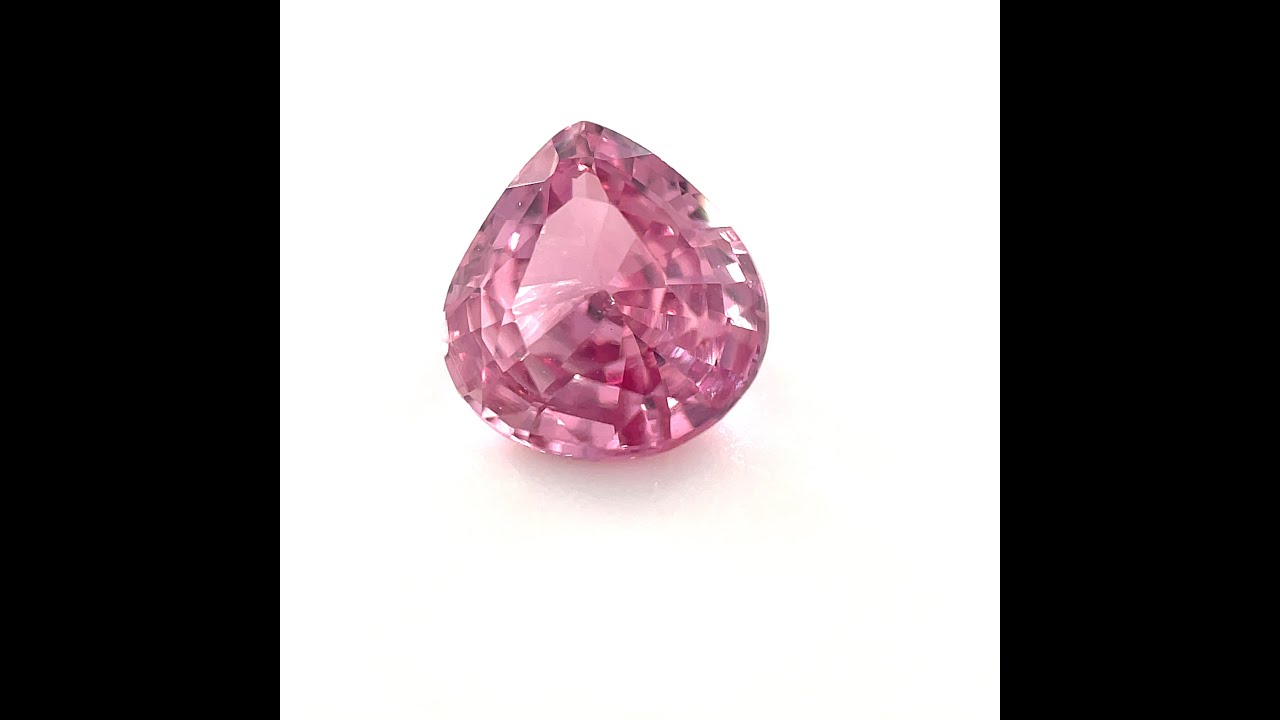 月曜限定再値下【13.9ct大粒パパラチア】高発色高透明度✨希少ルース✨鑑別書付 11月初旬の薔薇 - たからひかり薔薇が咲く