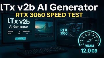 LTX Video 0.9.8 AI Generator Test with RTX 3060  12 GB VRAM – Real Speed & GPU Performance!