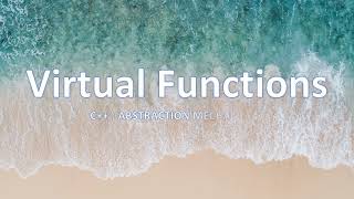 Virtual Functions ( A Tour of C++: Abstraction Mechanisms )