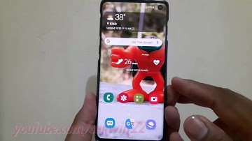 Samsung Galaxy S10 : How to enable or disable Vibration feedback in Screen reader (android pie)