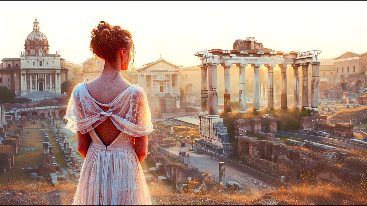 Visual Poems | Ancient Rome 19th Century — A Painted Journey Through Time | Classical Ambient Music