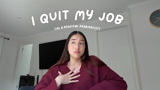 I QUIT MY JOB