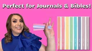 Best Aesthetic Highlighters for Journaling & Bible Study | No Bleed Pastel Highlighters Review!