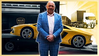 Vervoeren van Ferrari’s, Lamborghini’s en andere exlusieve auto's | Over de vloer bij Max Tender