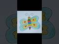 How To Draw Butterfly Drawing#Easy Butterfly Drawing for kids#shorts#viral @JuhiArt-nm5rv