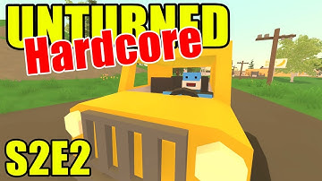 Unturned HARD Mode - Fire Chief Truck! - S2E02 (New Brunswick Map)