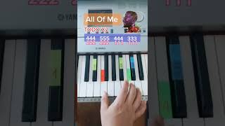 All Of Me Piano Tutorial EASY Piano Fácil