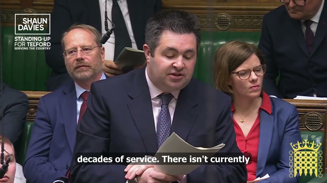 Telford MP calls for Long Service Medal for magistrates