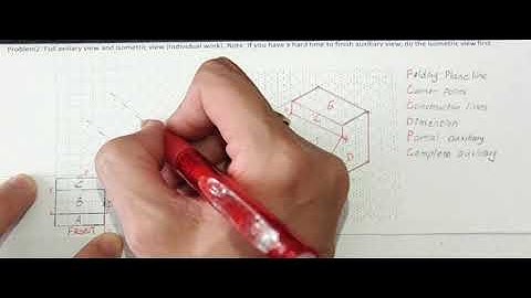 Width auxiliary view