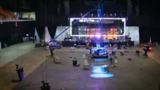 DeadMau5 Live At Earls Court Timelaps Build-up To The Show.avi