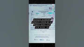 Wbjee Result 2023 | Path of JU | Suvajit Academy