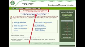 TS POLYTECHNIC Phase-1 results