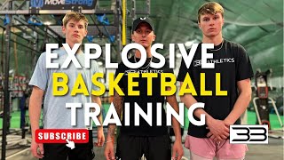 Explosive Basketball Training With High School & College Athletes