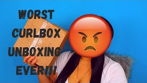 Worst CurlBox Unboxing EVER!!! | CurlBox March 2021 | CurlBox ORS Max Moisture