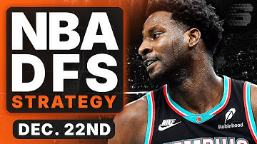 NBA DFS Strategy Monday 12/22/25 | DraftKings & FanDuel NBA Lineup Picks