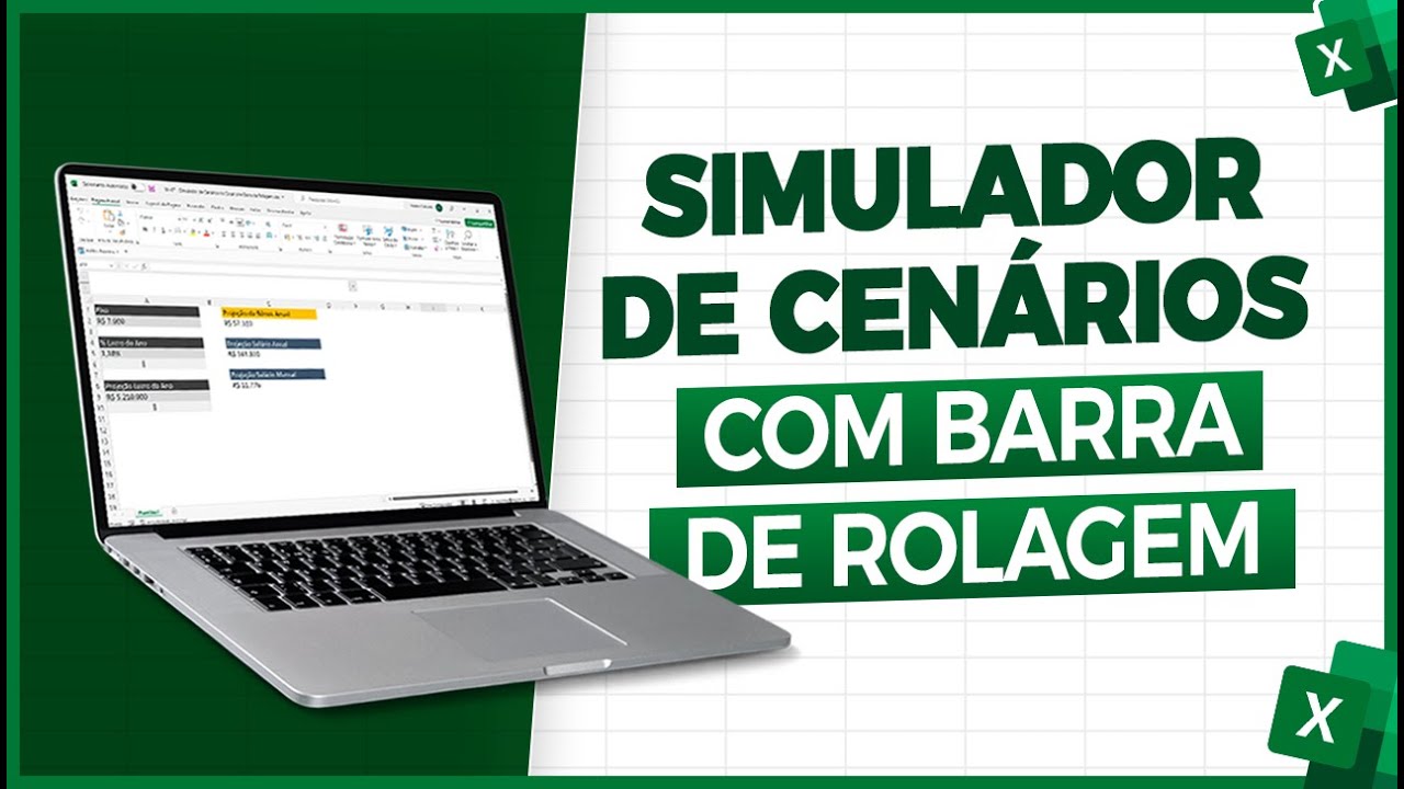 Simulador de Cenários no Excel com Barra de Rolagem