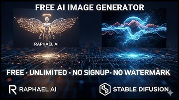 Free AI Image Generator Battle ⚡ Raphael AI vs Stable Diffusion — Which One Wins?