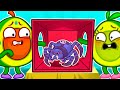 What is in the box  cartoons and challenges with pit  penny
