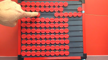 Adding Decimal Numbers with the 100 Bead EZeeCOUNT Abacus