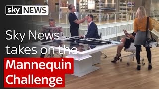 Sky News takes on the Mannequin Challenge