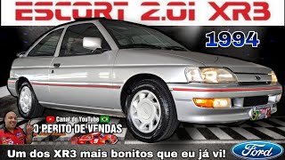 Ford Escort XR3 2.0I 1994 - O esportivo luxuoso dos anos 90