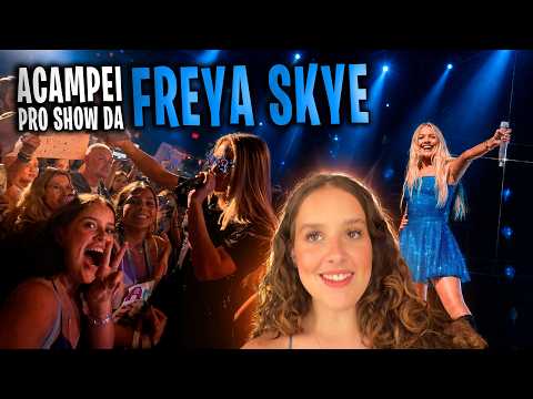 I CAMPED OUT FOR THE FREYA SKYE CONCERT
