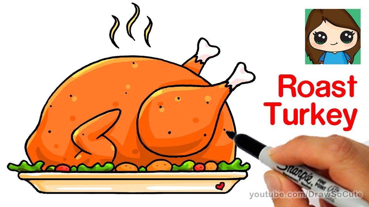 How to Draw a Roast Turkey Dinner Easy | Realistic | สรุปข้อมูลโดยละเอียดที่สุดเกี่ยวกับrestaurant building clipart