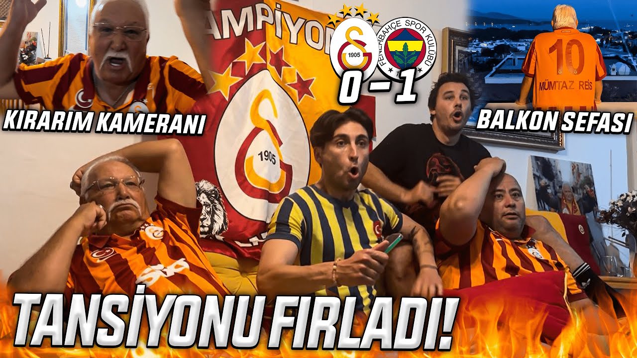 MÜMTAZREİSİN TANSİYONU FIRLADI ŞAMPİYONLUK SON MAÇA KALDI GALATASARAY 0-1 FENERBAHÇE #fenerbahçe