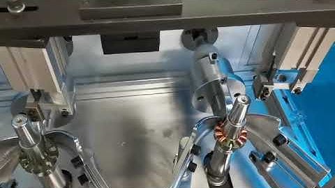 Automatic fan brushless DC motor outslot stator winding machine for BLDC motor armature rotor making