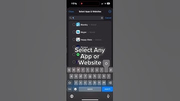 How To Block Apps on iPhone (#screentime #focus #productivity #study)