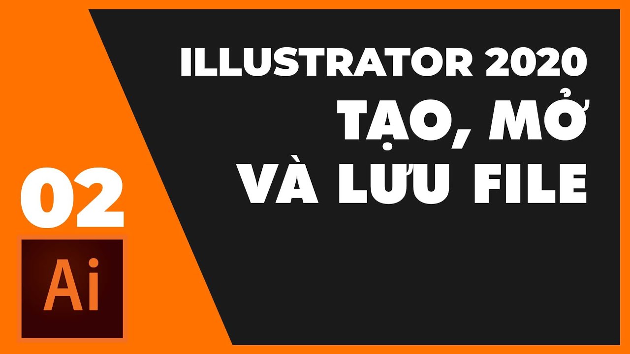 วิธี export photoshop to illustrator  2022 New  Bài 2: Tạo, Mở và Lưu File Trên Adobe Illustrator 2020 | Thùy Uyên