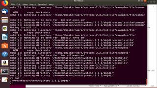 configure,make,install SystemC 2.3.2  and verify on ubuntu-18.04.1 - hello world