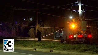 Crash Closes Part Of Brookshire Boulevard In Northwest Charlotte