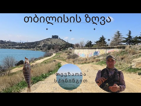 ახალი სიახლე ჩემ არხზე. თევზაობა სპინინგით. თბილისის ზღვაზე 2024.