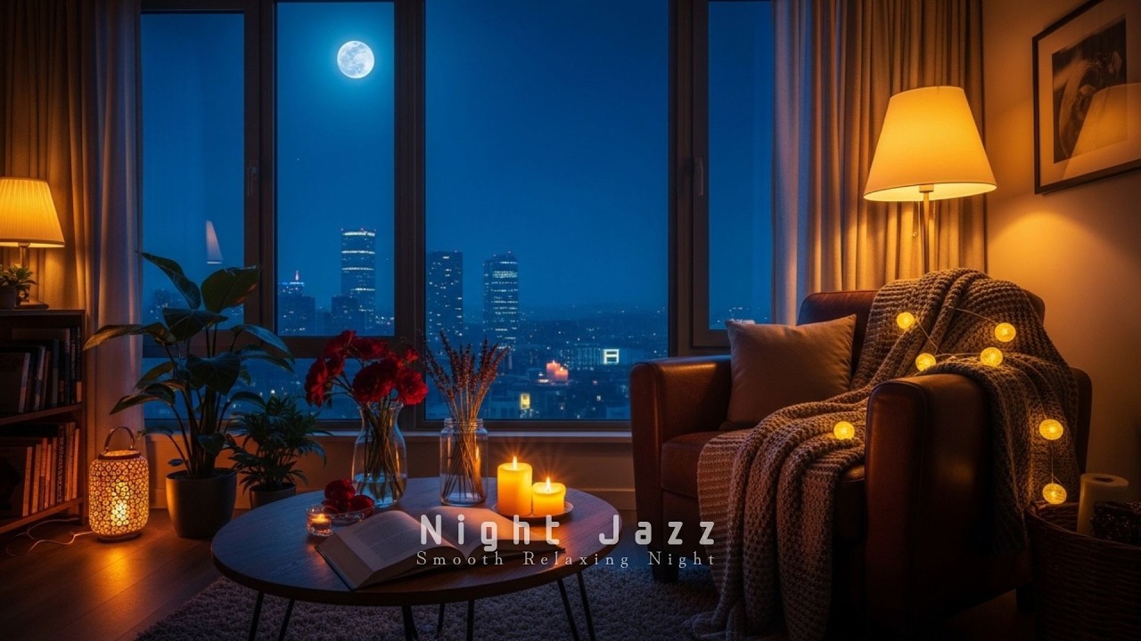 Night Jazz 🌙 Smooth Relaxing Jazz Music for Late Night Vibes