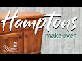 Hamptons Style Coastal Furniture makeover | All in one paint flip