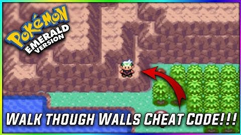 Pokémon Emerald Cheats 2021 || Pokémon Emerald Walk Through Walls Cheat Code!!!