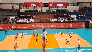 🔥 Rally Panjang & Penuh Drama! Set 4 Indonesia U21 🇮🇩 vs Korea Selatan U21 🇰🇷🏐