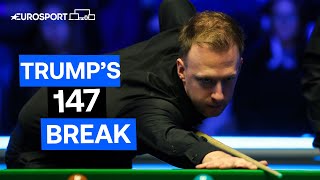 Judd Trump hits an UNBELIEVABLE 8th career 147 at Scottish Open | Eurosport Snooker