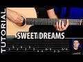 Cómo tocar SWEET DREAMS en guitarra acústica  | Guitarraviva